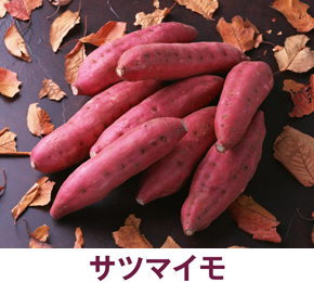 食べているのはどこ？ サツマイモ